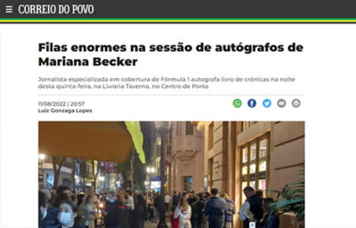 Matéria Correio do Povo – 08/2022