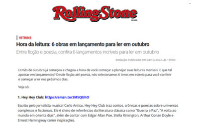 Matéria Rolling Stone – 10/2022