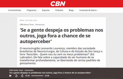 Matéria Rádio CBN – 01/2020