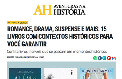 Matéria Aventuras na história – 01/2023