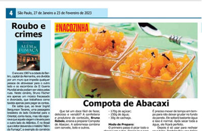 Matéria Jornal da Região (SP) – 01/2023