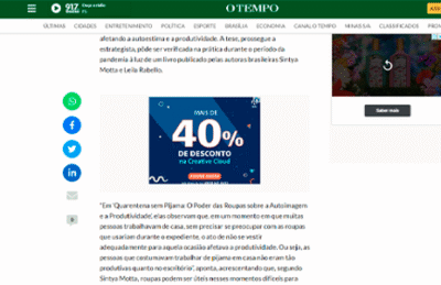 Matéria O Tempo – 05/2023