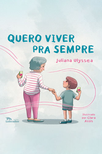 Capa do livro Quero viver pra sempre