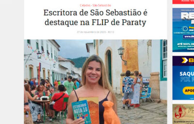 Matéria sobre a autora Maura Mei