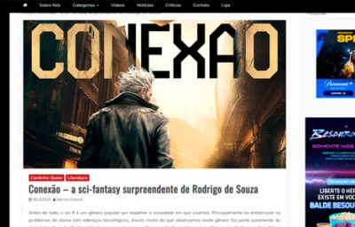 Matéria sobre livro “Conexão