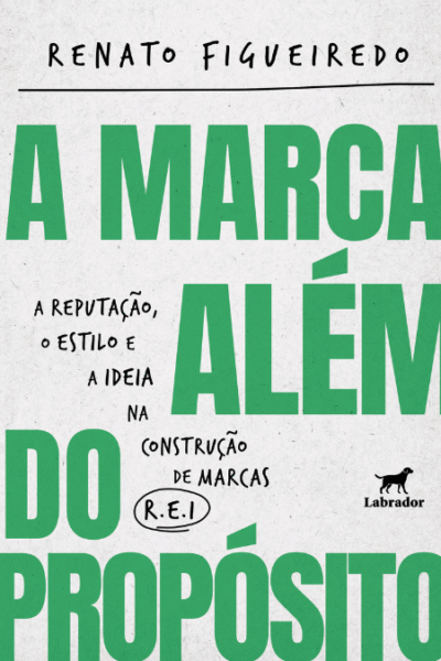 Capa do livro "A marca além do propósito"