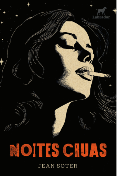 Capa do livro "Noites Cruas" de Jean Soter