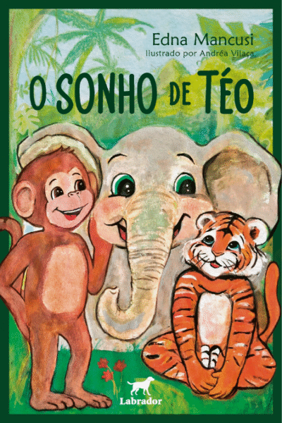 Capa do livro "O sonho de Téo"