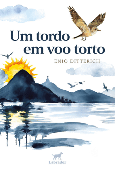 Capa do livro "Um tordo em voo torto"