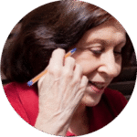 Foto da autora Bilê Tatit Sapienza