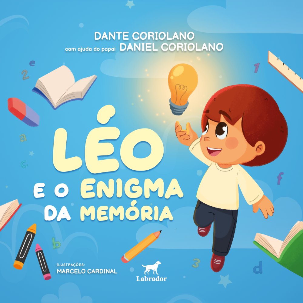 Capa do livro "Léo e o enigma da memória"