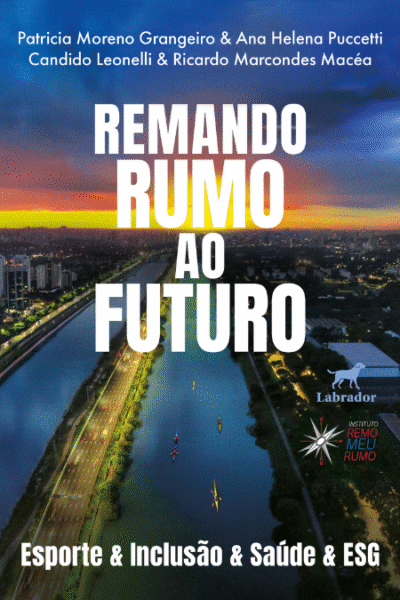 Capa do livro "Remando rumo ao futuro"