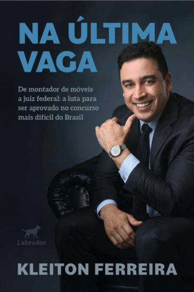 Capa do livro "Na última vaga"