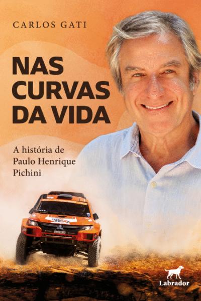 Capa do livro "Nas curvas da vida"