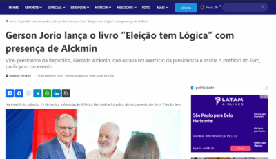 Gerson Jorio no Portal R3