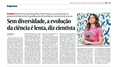 Larissa Santos no Jornal Valor