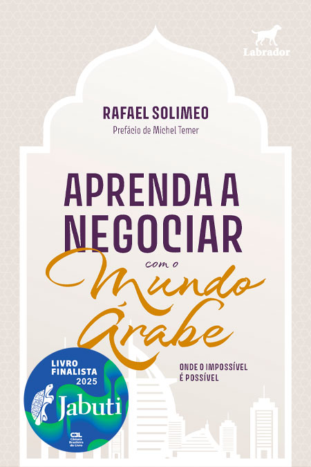 Capa do livro Aprenda a negociar com o Mundo Árabe