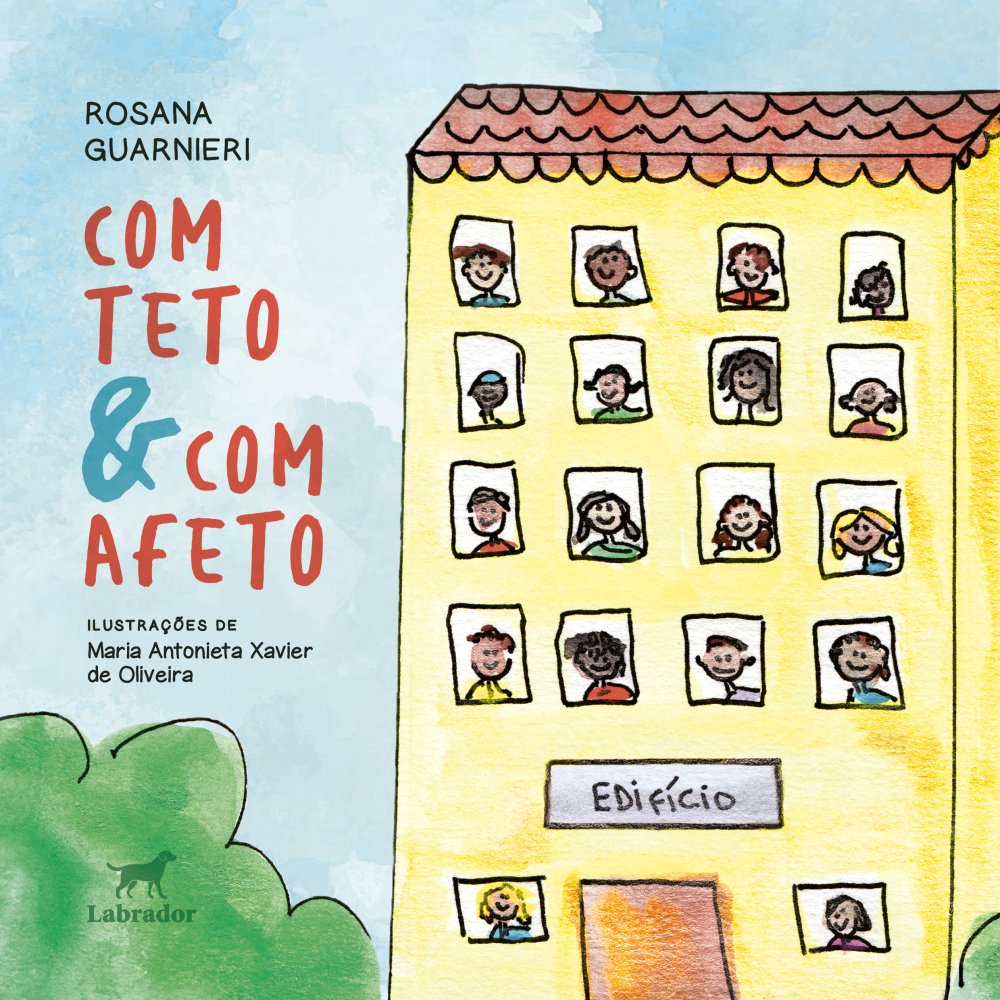 Capa do livro "Com teto & com afeto"