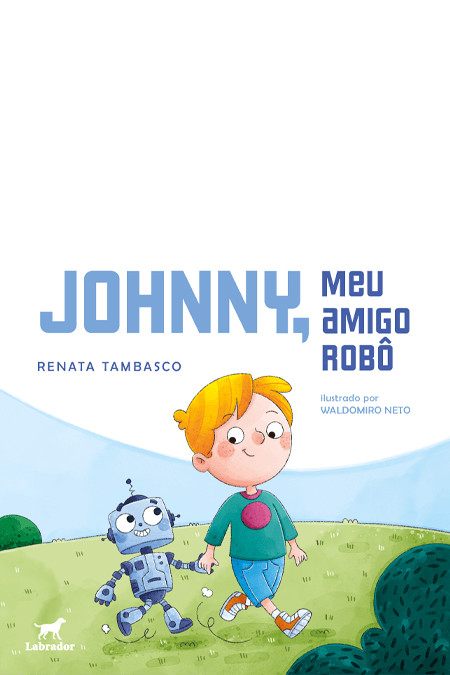 Capa do livro Johnny, meu amigo robô