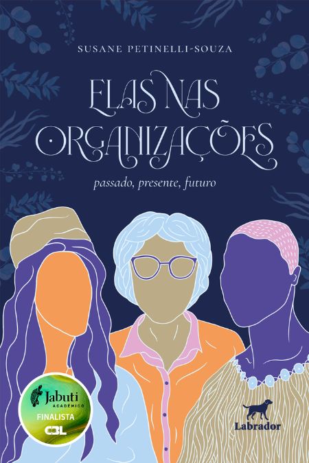 Capa do livro Elas nas organizações