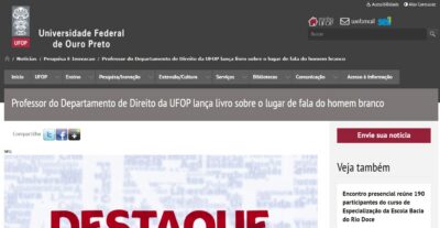 Francisco Vilas Boas na UFOP