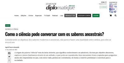 Ingrid Guerra no Diplomatique