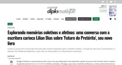 Lilian Dias na Diplomatique.