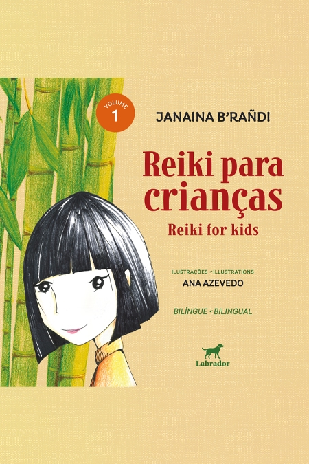 Capa do livro Reiki para crianças | Reiki for kids