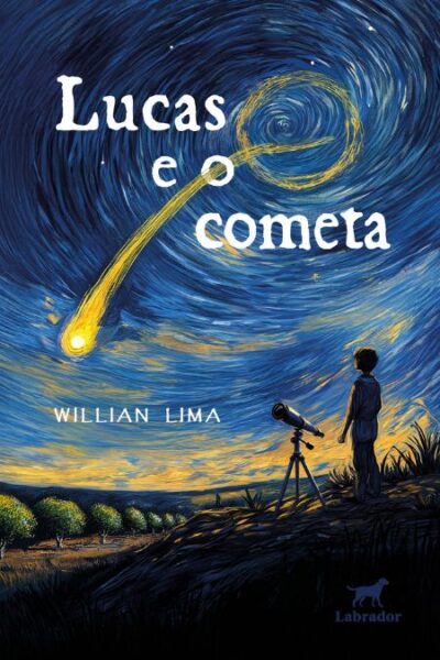 Capa do livro "Lucas e o cometa"