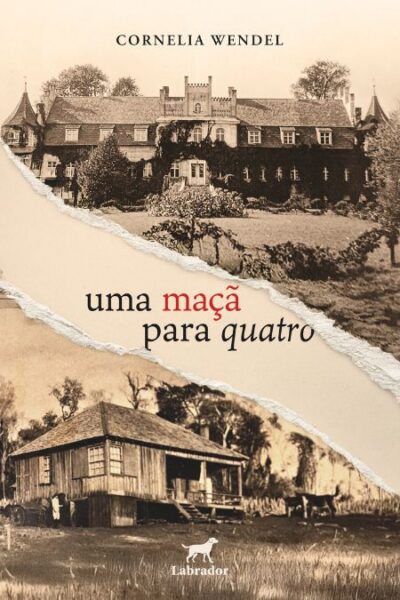 Capa do livro "Uma maçã para quatro"