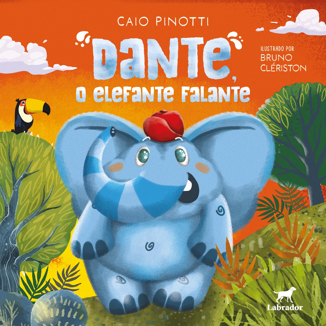Imagem do livro Dante, o elefante falante