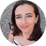 Foto da autora Andreá Bertacchini