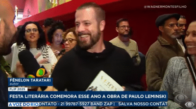 Fénelon Tartari no programa A Voz do Rio na Band