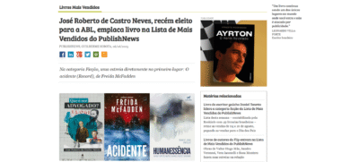 Robert John van Dijk na PublishNews