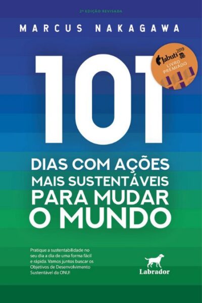 Capa do livro 101 dias com ações mais sustentáveis para mudar o mundo