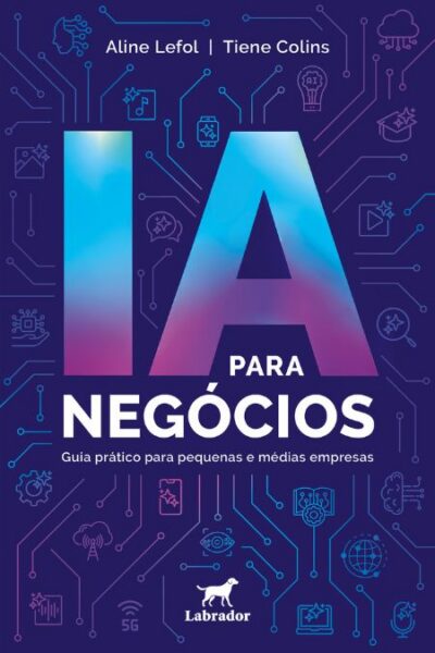 Capa do livro IA para negócios