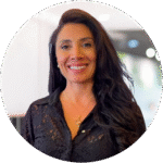 Foto da autora Aline Lefol