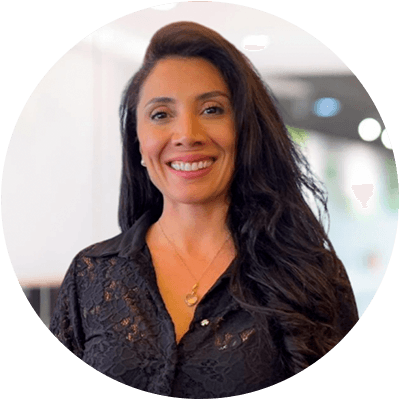 Foto da autora Aline Lefol