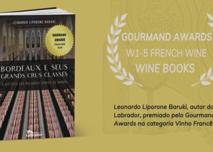 Post Autor da Labrador vence prêmio internacional com livro sobre vinhos