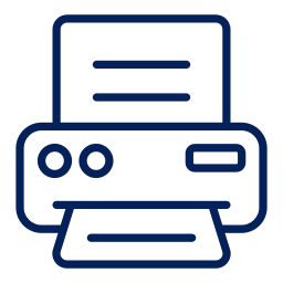 Ícone de Cuidamos da impressão de seu livro