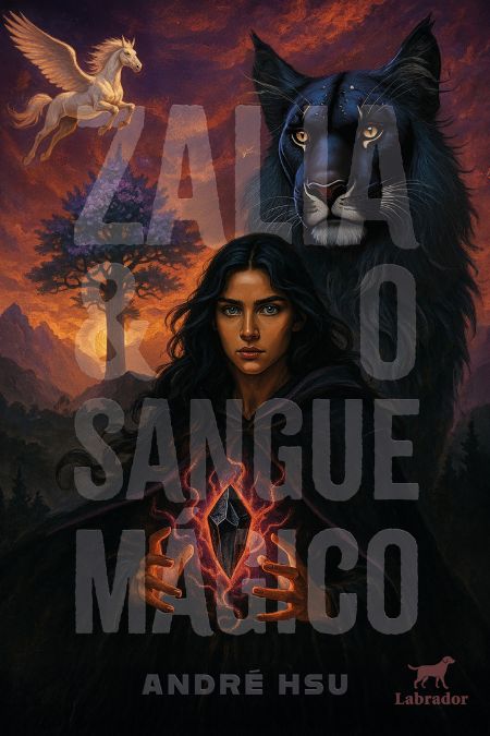 Imagem do livro Zália & o sangue mágico