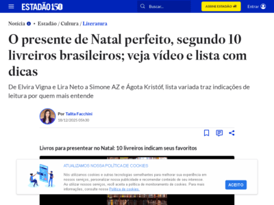 Matéria Estadão – 12/2025