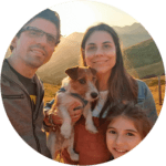 Foto das autoras Juliana Sanches e Alice Sanches de Oliveira