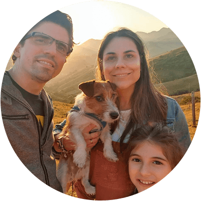 Foto das autoras Juliana Sanches e Alice Sanches de Oliveira