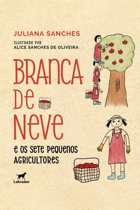 Capa do livro Branca de Neve e os sete pequenos agricultores