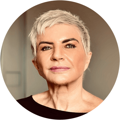 Foto da autora Sandra Kalil