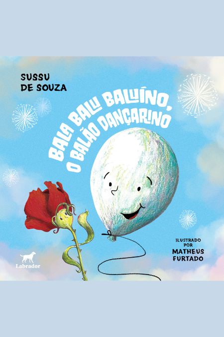 Capa do livro Bala Balu Baluíno, o balão dançarino