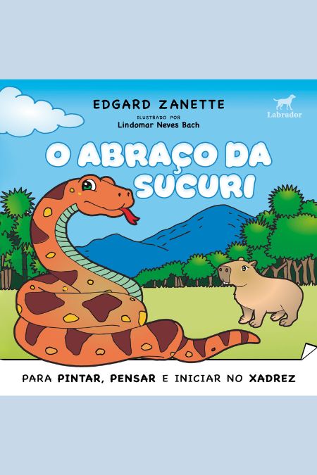 Capa do livro O abraço da sucuri
