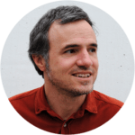 Foto do ilustrador Tiago Giora