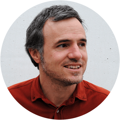 Foto do ilustrador Tiago Giora